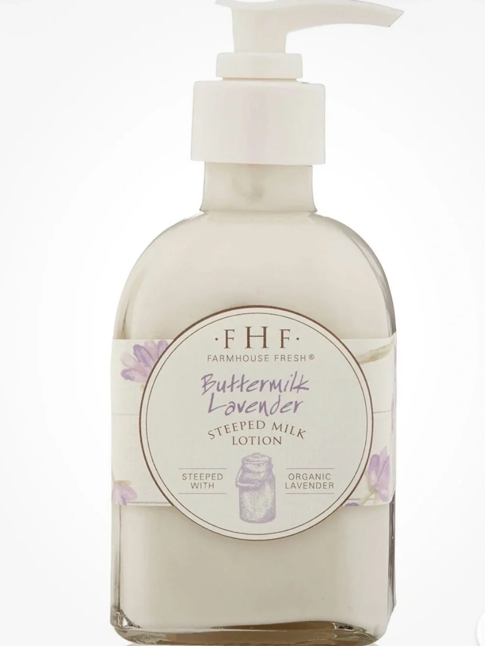 FHF FarmHouse Fresh Buttermilk Lavender Steeped Milk Lotion - Lavender & Cream